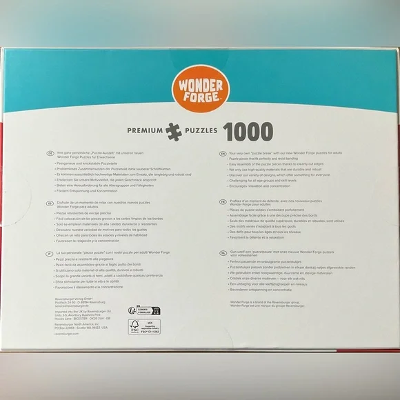 Wonder Forge “Winter Bird Buddies” 1000 piece puzzle - Picture 2 of 5